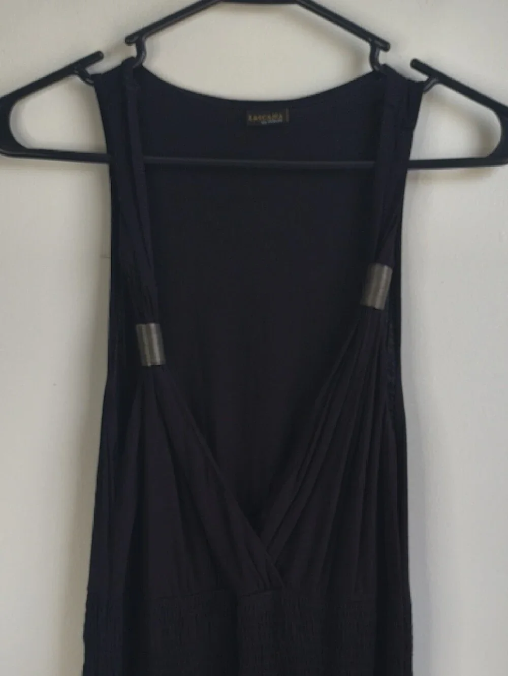 Lascana By Venus Black Sleeveless V-Neck Maxi Dress - Picture 2 of 6